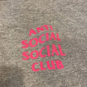 Anti social social club sweatshirt